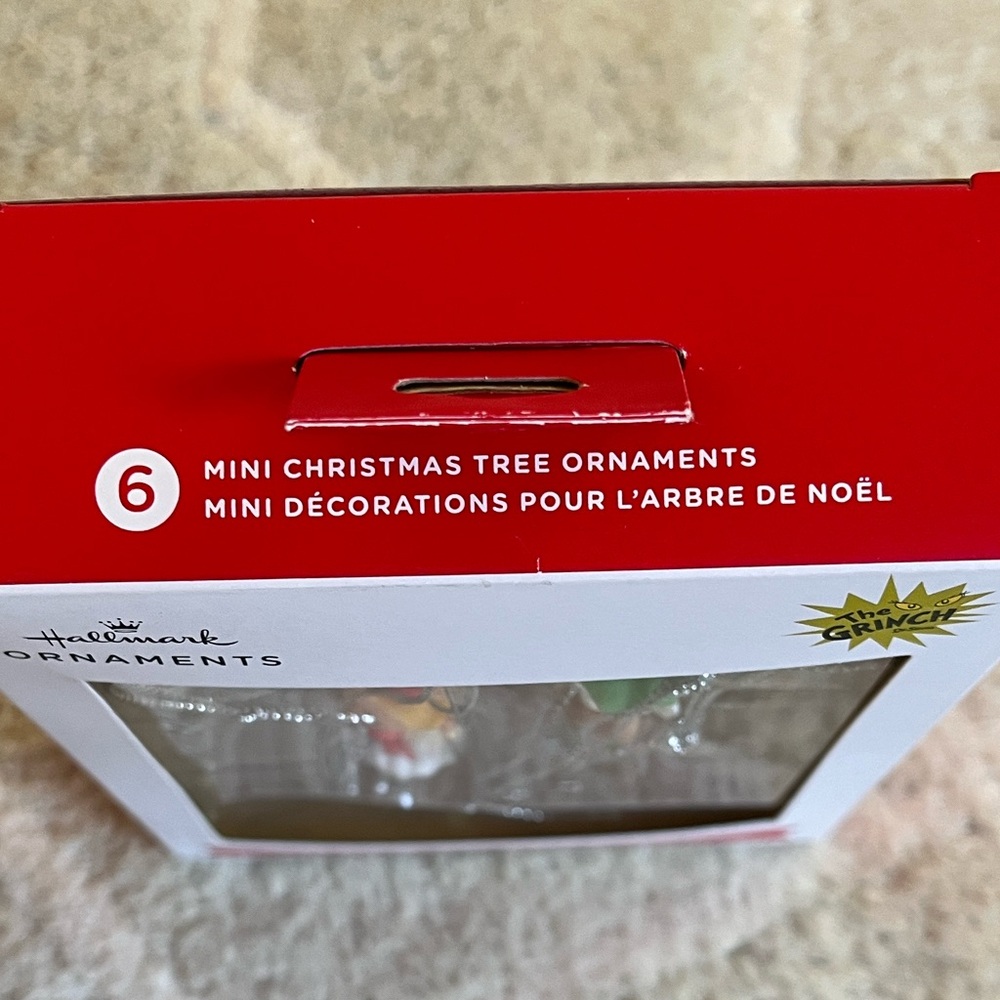 Hallmark The Grinch Mini Christmas Tree Ornaments - Picture 9 of 14